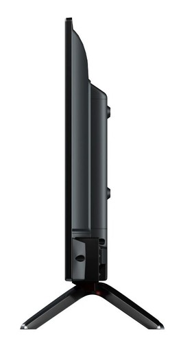 TV LED HD 24" Kiano Slim HDMI/USB DVB-T2 Ultra Sottile Nero Perfetto per Viaggio - Afbeelding 12 van 13