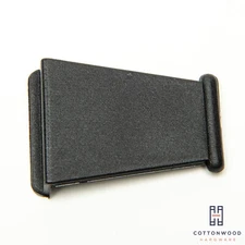 SOLID Pull Tabs for Window Screens - BLACK -- MADE IN THE USA - FREE SHIPPING