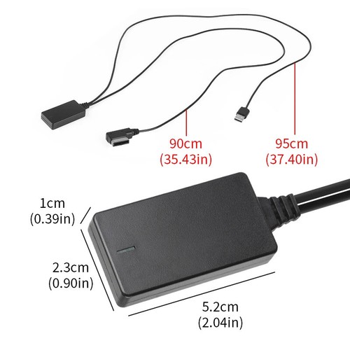 Car Audio Bluetooth HIFI Cable USB AUX In Adapter For Audi A5 8T A6 AMI MMI 2G - Picture 4 of 11