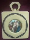 1930s' : John the baptist, Madonna and child, Botticelli BAKELITE CRIB MEDAL