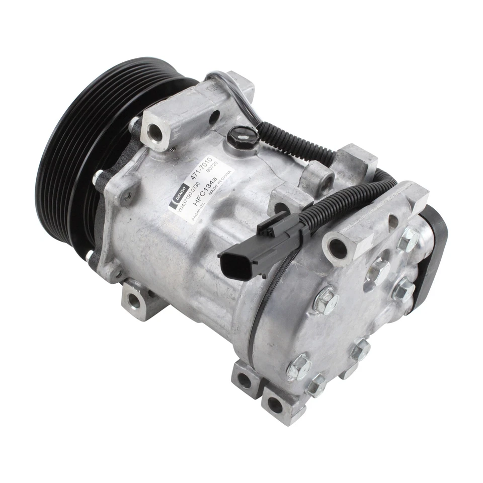Compressor CA A/C Denso 471-7010 com embreagem para Dodge Dakota Ram 1500 2500 - Imagem 4 de 4
