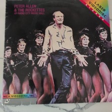 Peter Allen  The Rockettes LaserDisc Stereo Musical Dance 1981