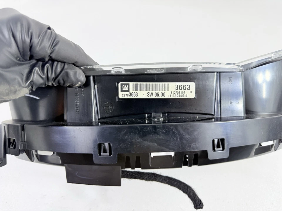 GMC Terrain Speedometer 2011 cuadro de instrumentos 118.259 millas fabricante de equipos originales Foto 4 de 4