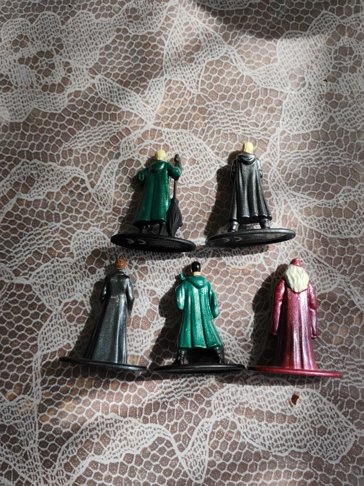 Harry Potter Metal Miniatura Lote Jada Nano Metalfigs Die Cast 5 Figuras (25.0) Foto 2 de 4
