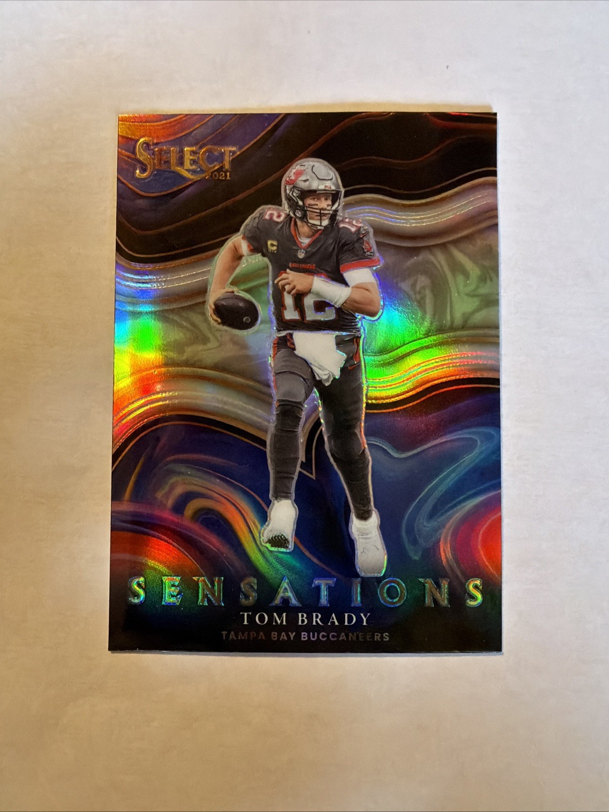 2021 Panini Select - Tom Brady Sensations Silver Refractor