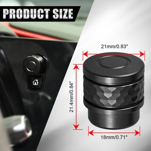 Black Display Power Volume Audio Knob Fit For 2020-25 Corvette C8 Coupe Z51 Z06 - Picture 8 of 8