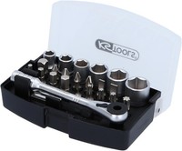 "Ks Tools Bit-Set 1/4\" Bit Satz 911.2010 Schraubendreher Bitsatz 24-Tlg Werkzeug"