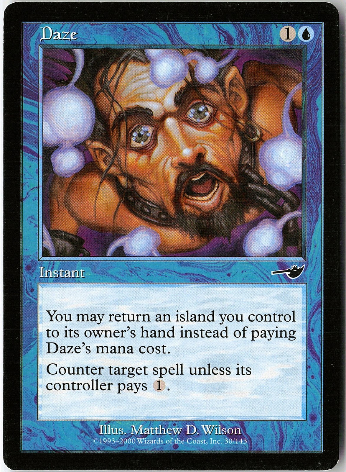 Daze 30 Common Nemesis LP MTG