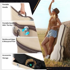 Ktaxon High Grade Hard Case for GLP Style Electric Guitar