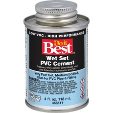 Do it Best 4 Oz. Medium Bodied Blue PVC Cement 18404-24 SIM Supply, Inc.