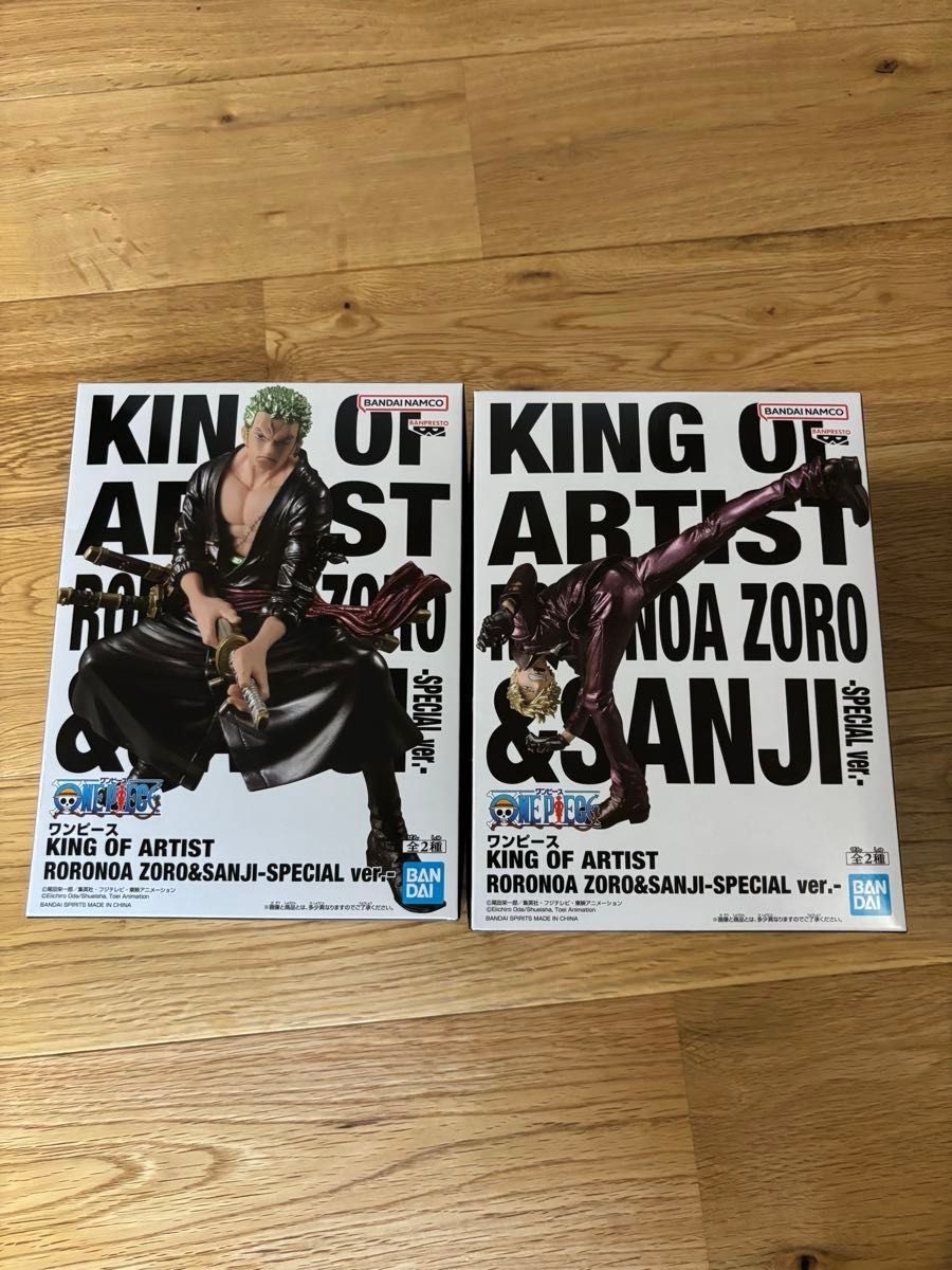 One Piece KING OF ARTIST Roronoa Zoro & Sanji SPECIAL ver. 2 types