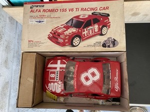 RC vintage Thermique PANDA Alfa Roméo 155 V6 TI 1/10 2 WD