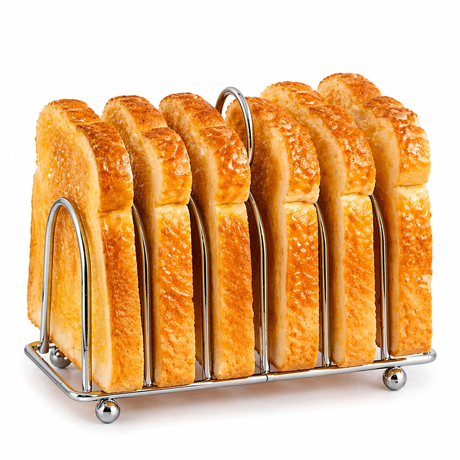 Innoteck Essentials Chrome Toast Rack