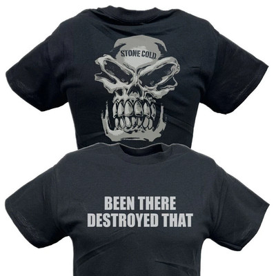 Stone Cold Steve Austin Been There Destroyed That T-shirt Black
