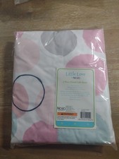 Little Love: GIRL BUBBLE DOT 2 Pk Crib Sheets pack by NoJo