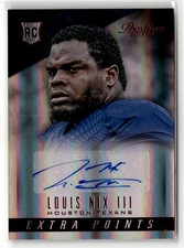 Louis Nix III Rookie 2014 Panini Prestige #266 Extra Points Red Autographs
