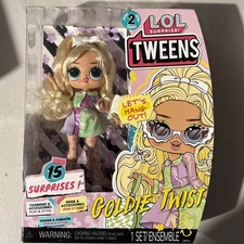 LOL Surprise Tweens Goldie Twist New Doll Series 2 15 Surprises New!!!