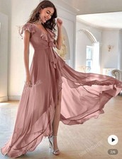 Dusty Pink Dress From SHEIN