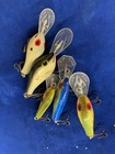 LOT OF 5 VINTAGE POE'S WOODEN FISHING LURE'S — photo 3