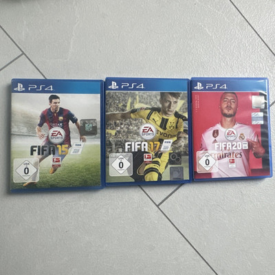 FIFA 15, FIFA 17, FIFA 20 PlayStation 4 