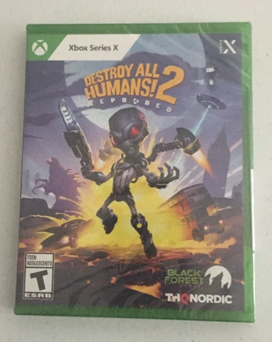 Destroy All Humans! 2 Reprobed Microsoft Xbox Series X NEW SEALED