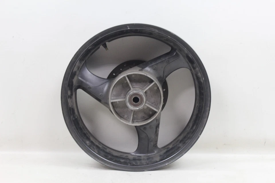 Llanta trasera Honda CBR 600 F4 99-00 OEM y disco de rotor de freno ¡RECTO! Foto 3 de 4