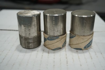 Camco 30100 1'' Round Head Plug, 304SS, 3 Pieces, Free Shipping