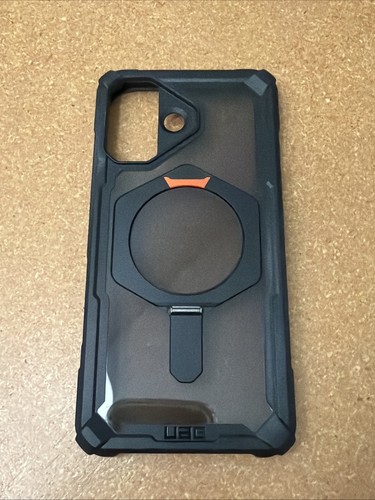 UAG Plasma XTE w/Kickstand For Apple iPhone 17 Transparent Black/Orange USED