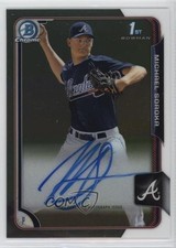2015 Bowman Draft Chrome Pick Mike Soroka Michael #BCA-MS Auto 4f5