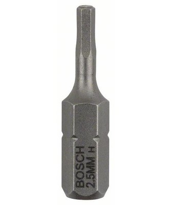 | Bosch Schrauberbit Extra-Hart HEX 2,5, 25 mm, 3er-Pack 2607001720