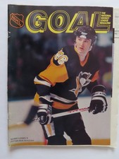 Game program Pittsburgh Penguins-Detroit Red Wings. February 21st, 1986. Lemieux