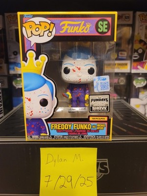 FUNKO FUNDAYS HALLOWEEN FREDDY AS MICHAEL MYERS 150 LE BLACK LIGHT W/ POP ARMOR