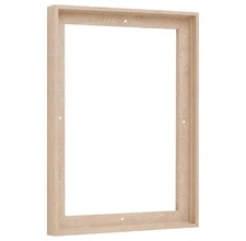 Pixy Canvas Floater Frame 12x16 for 0.75 inch Deep Canvas-Nordic White Oak