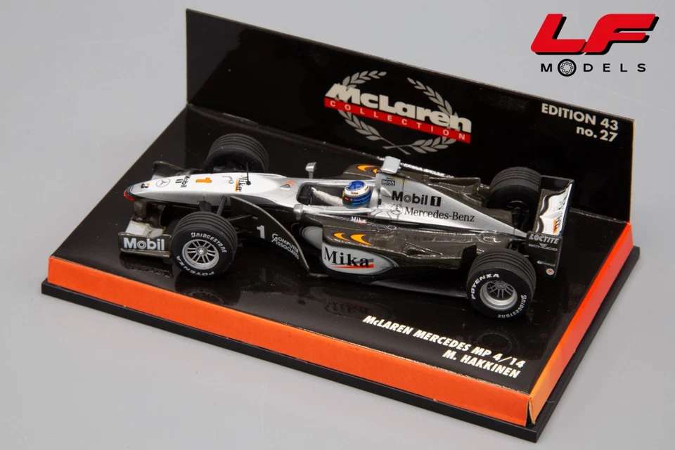 1:43 McLaren Mercedes MP4/14 M. Hakkinen - Minichamps - Immagine 2 di 3