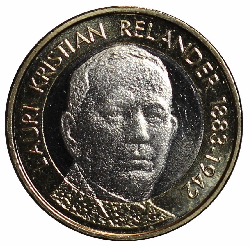 2016 Finlandia 5 Euro - Présidents Lauri Kristian Relander MF136035