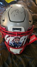 Tom Brady Signed Patriots SpeedFlex F/S Helmet - Custom Visor Fanatics Authentic