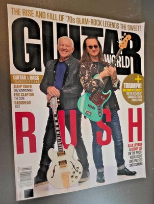 Guitar World Magazine Featuring RUSH's 2nd Coming Tour -Summer 2026 Issue