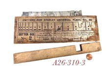 plane irons STANLEY TOOLS 55 CUTTERS #2 w box label