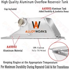 Aluminum Coolant Overflow Reservoir Tank For 2009-2020 Nissan Gtr R35 Gtr R35 Aluminum Coolant Overflow Reservoir Tank For 2009-2020 Nissan Gtr R35 Gtr R35