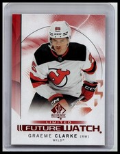 2024-25 SP Authentic #108 Graeme Clarke Limited Red