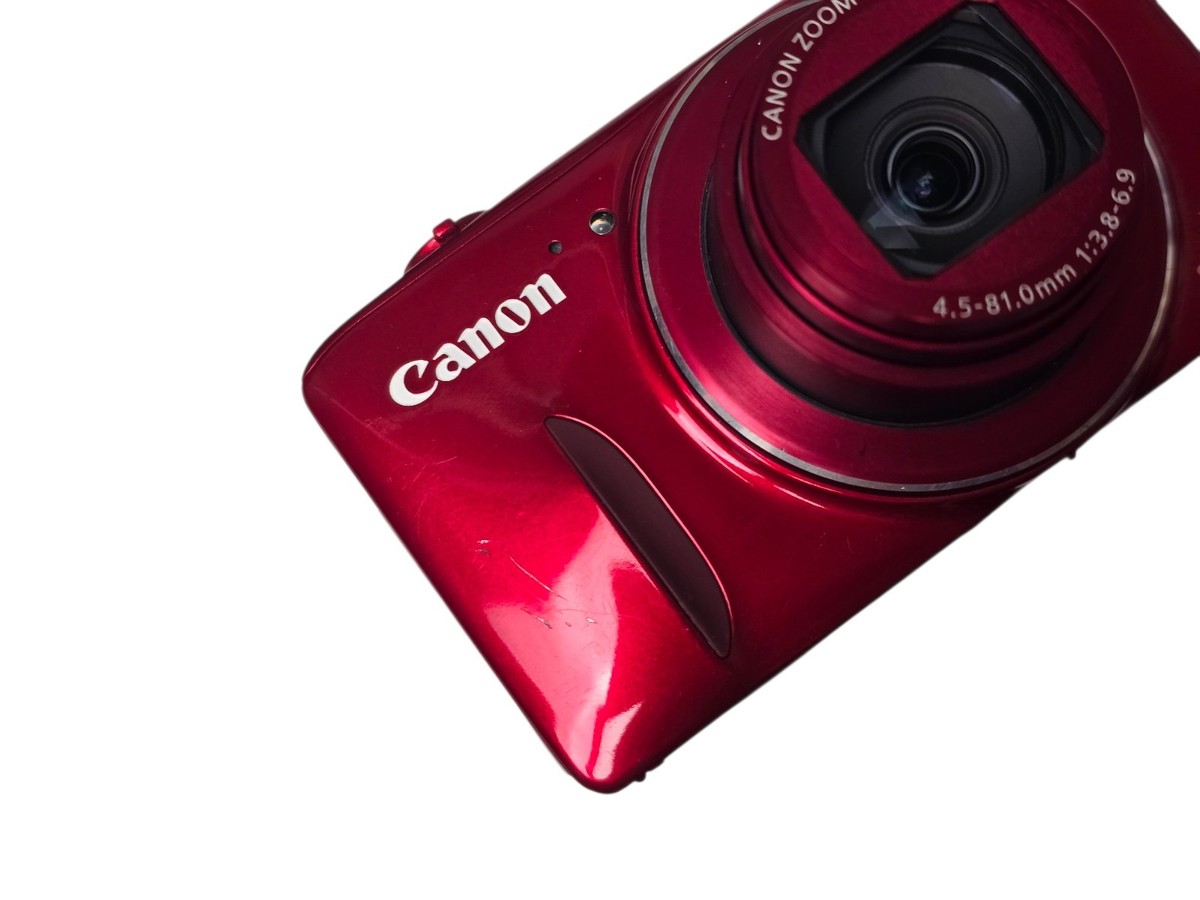 Canon PowerShot SX600 HS 16.0MP Digital Camera - Red for sale