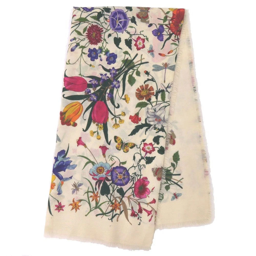 Gucci Wool Floral Scarves & Wraps for Women for sale - eBay
