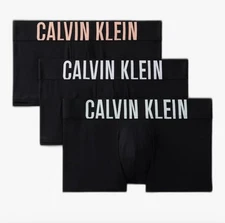 New Calvin Klein Intense Power 3 Pack Low Rise Trunk NB3611924 Underwear XL
