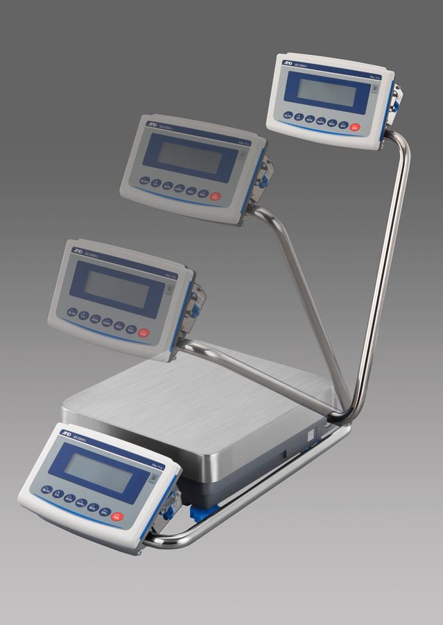 A&D GX-102000L Dual Range Precision Industrial Balance, 102 kg Capacity x 1 g thumbnail 2