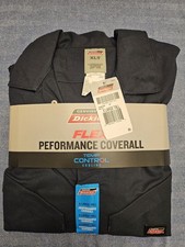 Dickies Flex Performance Coverall with Temp Control Cooling BlueMen's Sz XLT NEW