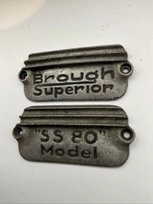 Genuine Brough Superior SS80 Valve Covers (O5)