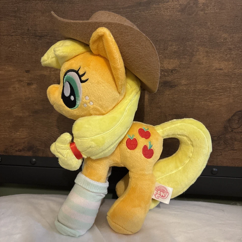 My Little Pony Applejack Plush 11" 4DE 4th Dimension Entertainment WITH SOCKS - Image 2 of 2