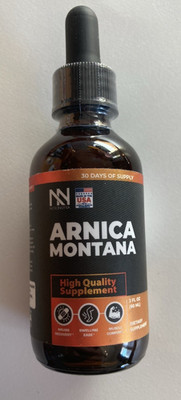 NitroNutra Arnica Montana Drops 2 fl oz  for Bruising- Swelling- Muscle Support