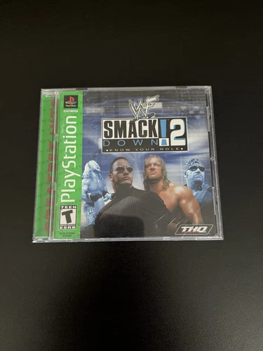 WWF SmackDown 2: Know Your Role (Sony PlayStation 1) Tested CIB Greatest Hits