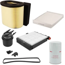 FD4625 6.7L Diesel Fuel Air Filter Kit For 17-19 Ford F250 F350 Super Duty FP79